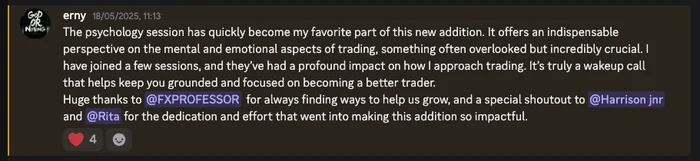 Discord message from erny